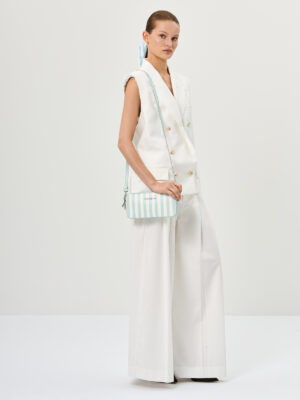 Сумка ELEGANZZA Z166-0609 pastel blue/white