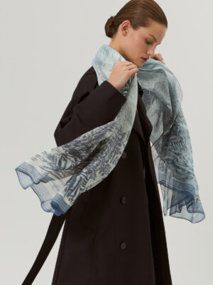 Палантин жен. шелк 110х180 SS02-8436-12
