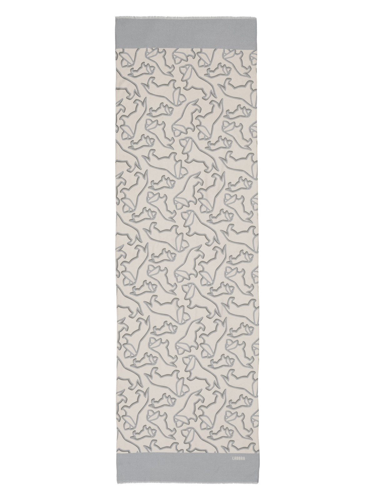 Палантин жен. виск+шерсть 65х180 LSZ33-628-19
