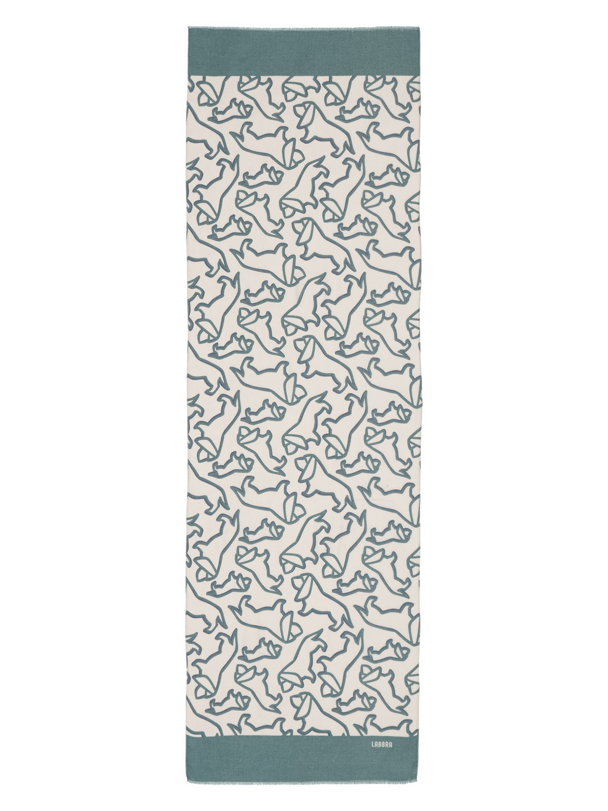 Палантин жен. виск+шерсть 65х180 LSZ33-628-14