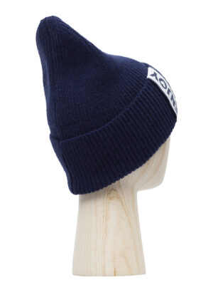 Шапка жен. шерсть+мох+виск LB-BR55020 navy
