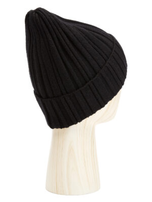 Шапка жен. каш+шерсть+виск LB-N88043 black