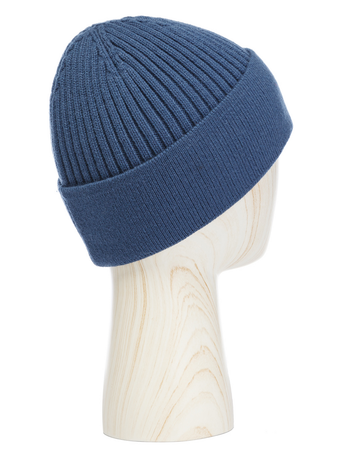 Шапка муж. шерсть+акр LB-N88126 blue