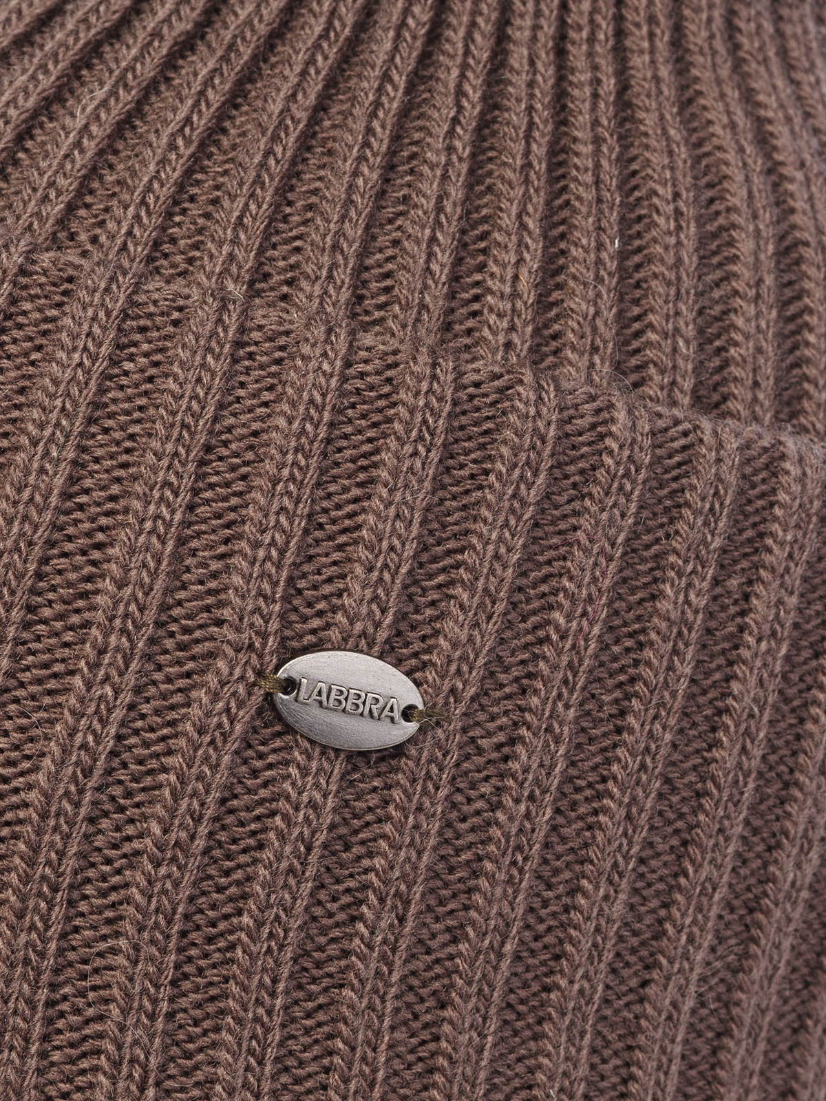 Шапка жен. шерсть+акр LB-A53014 taupe