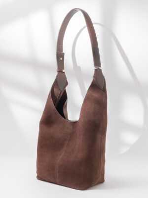 Сумка Steffalini st7004 scamosciato cioccolato