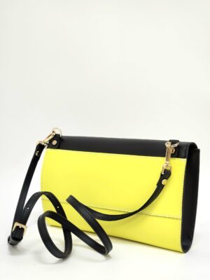 Сумка Ripani rp7402HH 00581 nero bianco yellow средняя