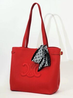 Сумка Steffalini st5342 vitello rosso большая