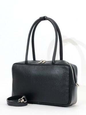 Сумка Steffalini st1292 vitello nero средняя