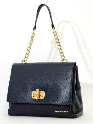 Сумка Di Gregorio gr8928 vitello blu большая