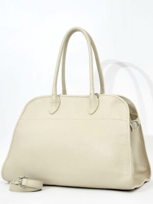 Сумка Steffalini st1274Big vitello beige большая