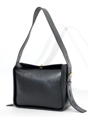 Сумка Steffalini st8588 vitello nero средняя