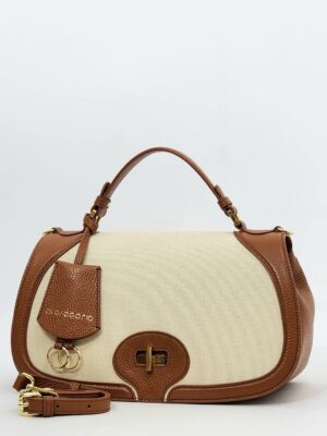 Сумка Di Gregorio gr6009 dollaro tess. cuoio средняя