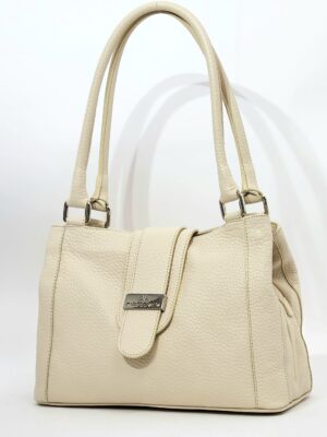 Сумка Di Gregorio gr2447 zodiaco beige argento средняя
