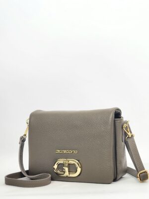Сумка Di Gregorio gr8940 vitello taupe oro маленькая