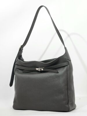 Сумка Steffalini st1394 vitello grigio большая