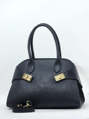 Сумка Steffalini st8600 vitello blu средняя