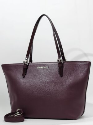 Сумка Di Gregorio gr1265 vitello vernice bordo большая