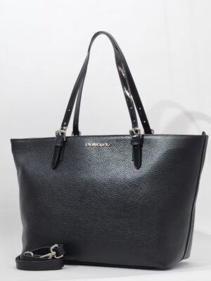 Сумка Di Gregorio gr1265 vitello vernice nero большая