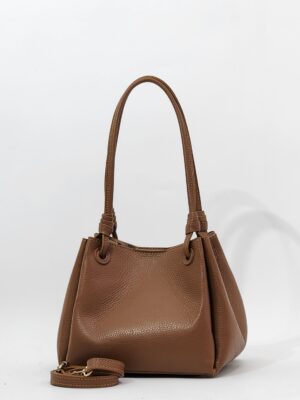 Сумка Steffalini st6081 vitello cuoio средняя