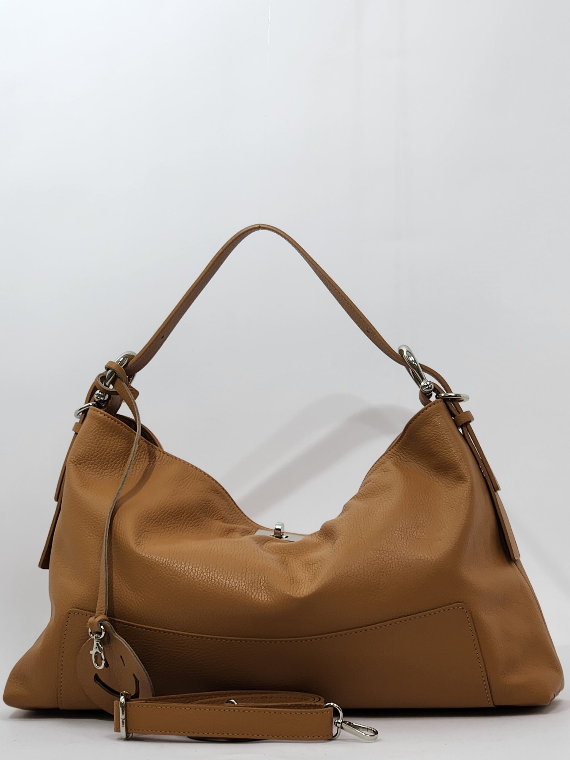 Сумка Steffalini st1486 vitello caramello большая