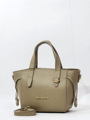Сумка Di Gregorio gr9170 vitello cappuccino oro средняя