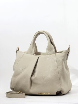 Сумка Di Gregorio gr9158 vitello latte oro средняя