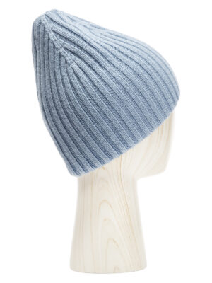 Шапка жен. анг+нейл+шерсть LB-A53045 denim blue