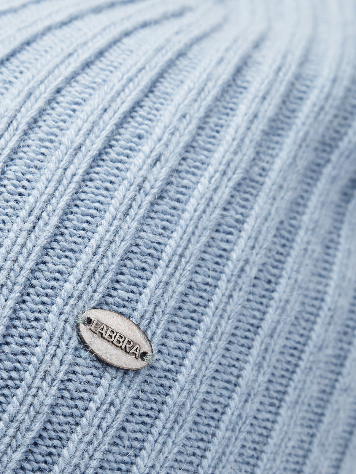 Шапка жен. анг+нейл+шерсть LB-A53045 denim blue