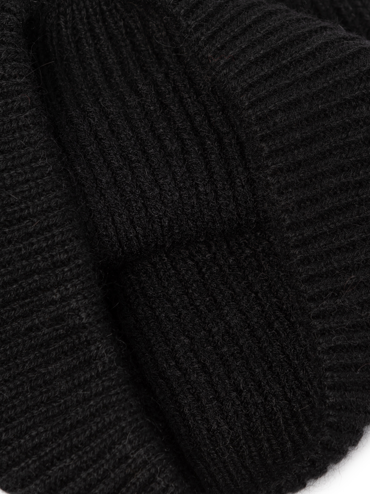 Шапка жен. шерсть+анг+нейл LB-A53061 black