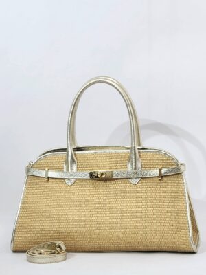 Сумочка кросс-боди Claudia Firenze cl11453 paglia laminato platino средняя