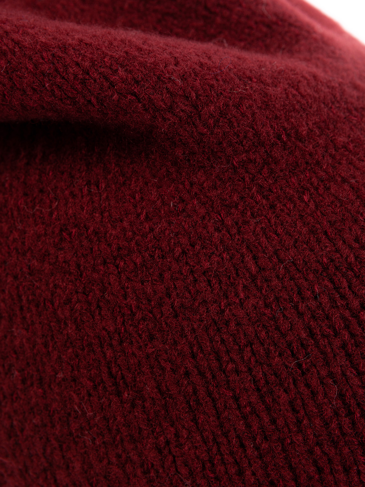 Шапка жен. шерсть+акр LB-A53010 bordo