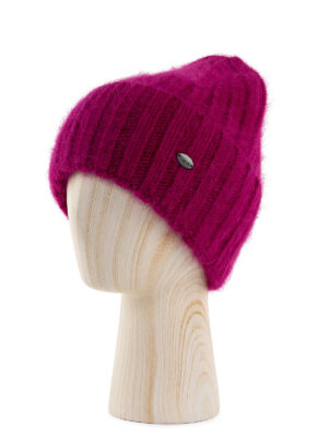 Шапка жен. анг+нейл LB-A53035 fuchsia