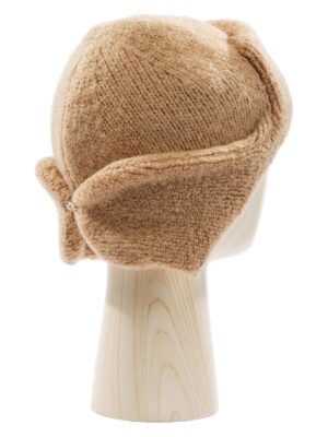 Шапка жен. кид-мох+альп+шерсть LB-N88031A beige