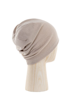 Шапка жен. шерсть+акр LB-N88039 beige