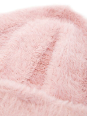 Шапка жен. виск+хл+эл LB-N88042 dirty pink