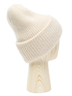 Шапка жен. анг+нейл+шерсть LB-A53041 cream