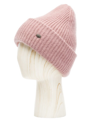 Шапка жен. анг+нейл+шерсть LB-A53041 dirty pink