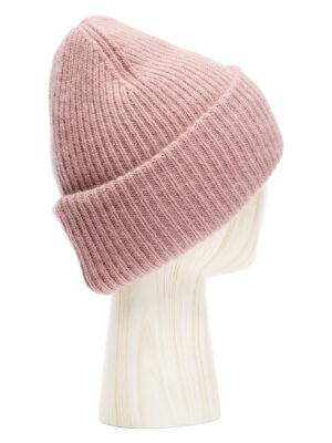 Шапка жен. анг+нейл+шерсть LB-A53041 dirty pink