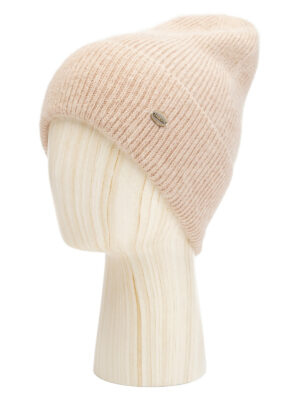 Шапка жен. анг+нейл+шерсть LB-A53044 beige