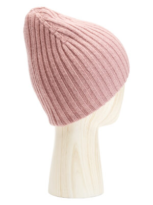 Шапка жен. анг+нейл+шерсть LB-A53045 dirty pink