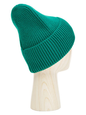 Шапка жен. шерсть+акр LB-BR55040 green