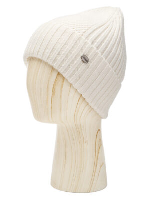 Шапка жен. шерсть+акр LB-BR55038 white