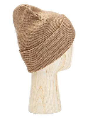 Шапка жен. шерсть+акр LB-BR55041 beige