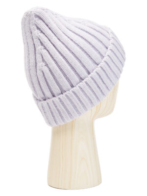 Шапка жен. шерсть+акр LB-BR55042 lilac