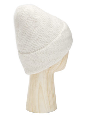 Шапка жен. анг+нейл+люр ZZ-BR55505 white