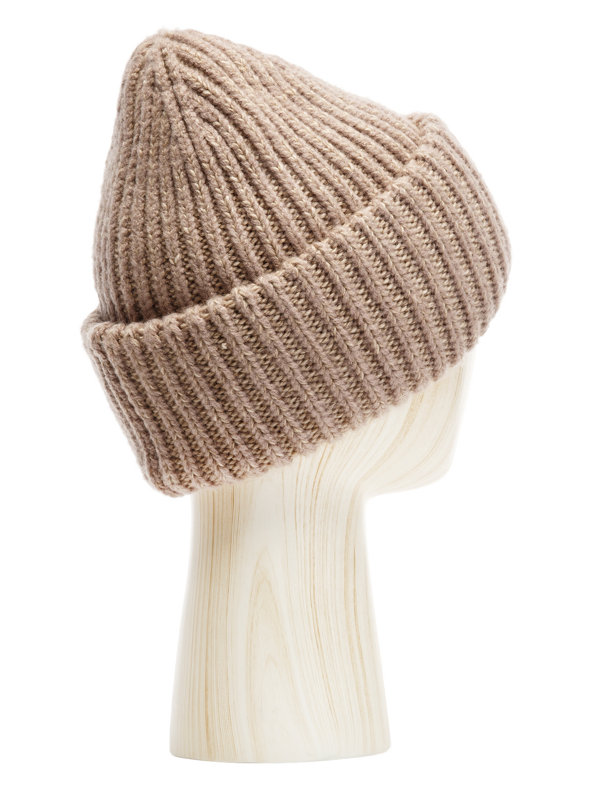 Шапка жен. шерсть+акр LB-A53015 cappuchino
