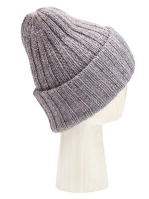 Шапка жен. анг+нейл+люр LB-A53049 grey/pink
