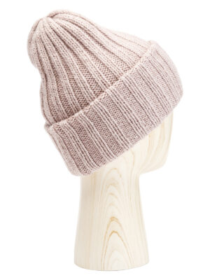 Шапка жен. анг+нейл+люр LB-A53049 dirty pink