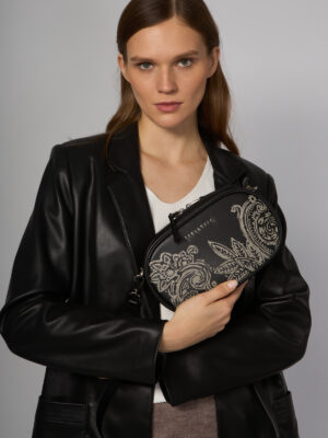 Сумочка ELEGANZZA ZQ136-1124 black/paisley