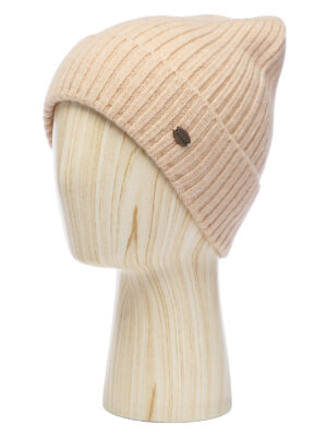 Шапка жен. шерсть + акр LB-J440013 beige